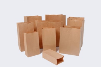 Bolsas SOS (fondo cuadrado / tipo americano)
